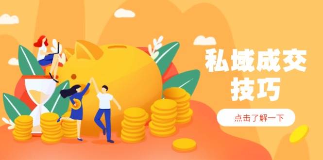 私域成交技巧，帮你从入门到精通，破解四大痛点，快速变现，轻松收钱-零云博客