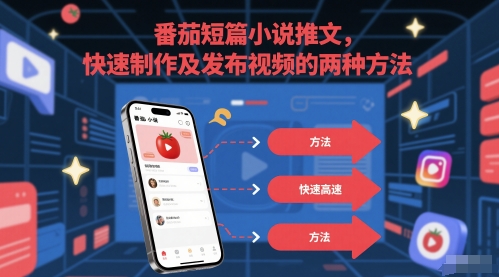 番茄短篇小说推文，快速制作及发布视频的两种方法-零云博客
