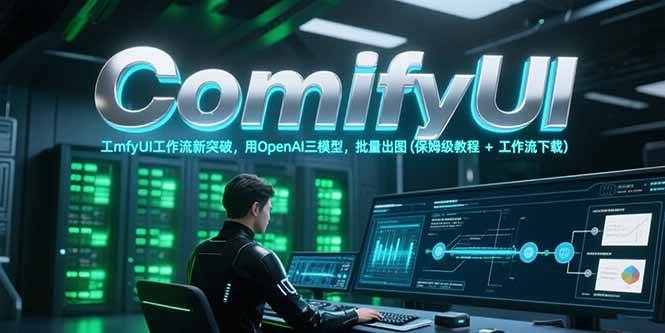 ComfyUI工作流新突破，用OpenAI三模型，批量出图(保姆级教程+工作流下载)-零云博客