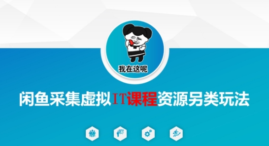 闲鱼采集虚拟IT课程资源另类玩法，干货满满-零云博客