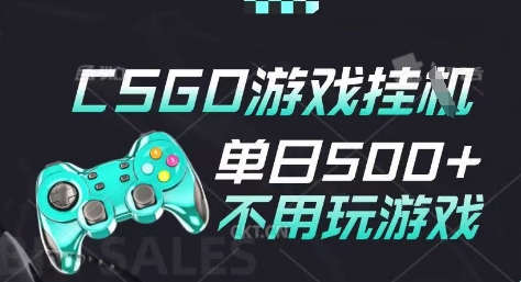 25年CSGO游戏搬砖，全自动挂G，不需要玩游戏，手机操作日入3张(不是汇率搬砖)【揭秘】-零云博客