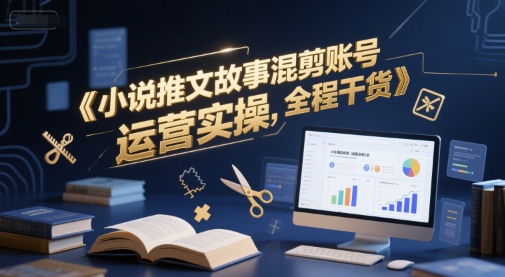 小说推文故事混剪账号运营实操，全程干货-零云博客
